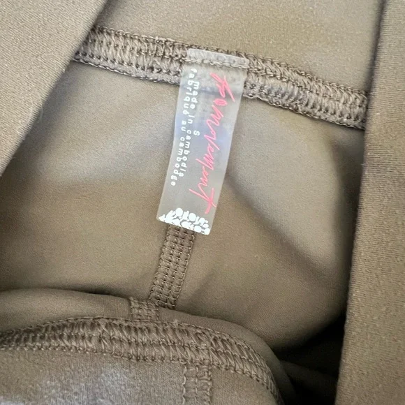 Free People Movement Never Better Leggings -Taupe size small - Picture 7 of 7